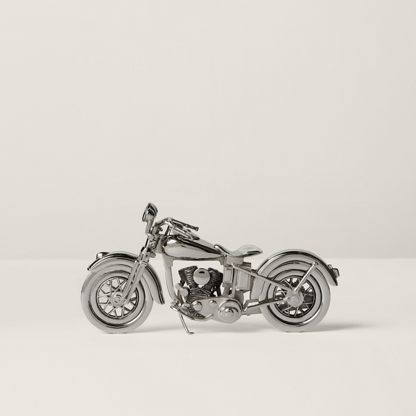 Ralph Lauren Ely Motorcycle Object In Silver