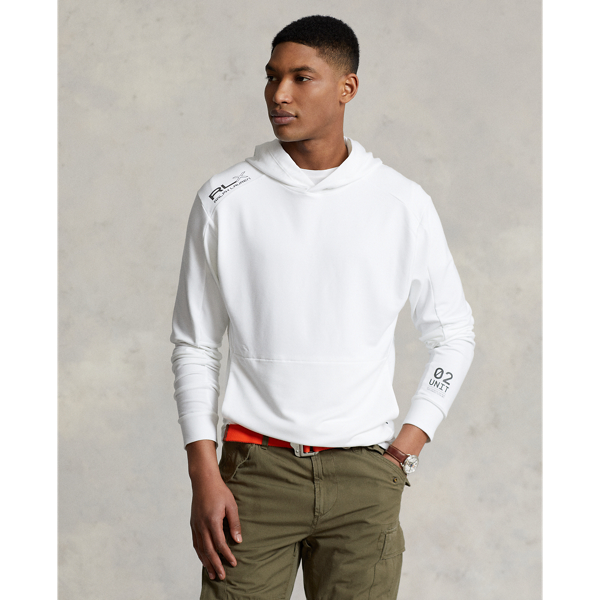 Ralph Lauren French Terry Hoodie In White