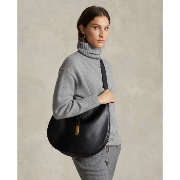 Ralph lauren black store shoulder bag