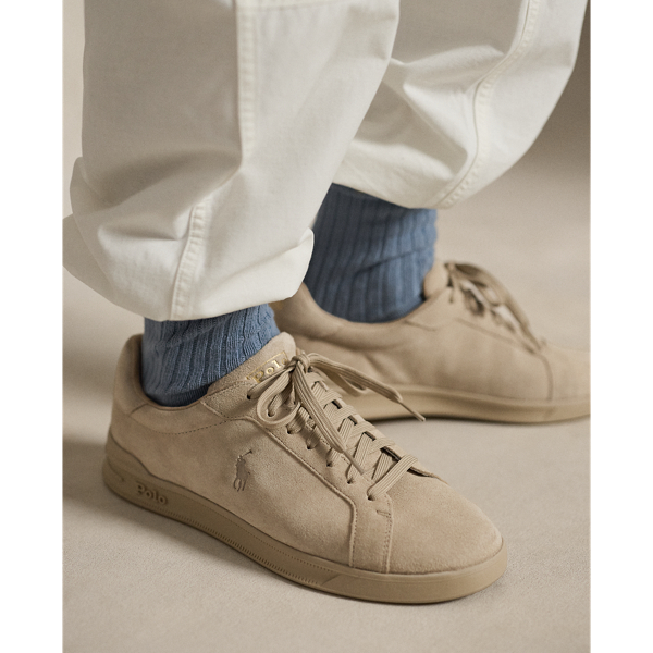 Heritage Court II Suede Trainer