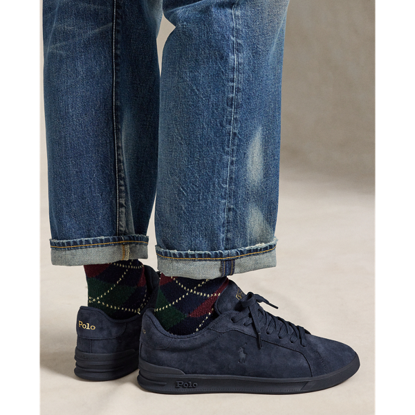 Baskets Heritage Court II en daim - Polo Sport - Modalova