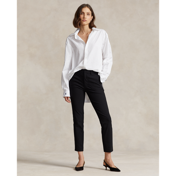 Polo Ralph Lauren Stretch Skinny Cotton-blend Pant In Polo Black