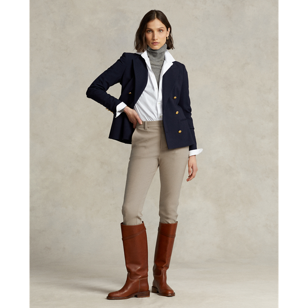Polo Ralph Lauren Stretch Skinny Cotton-blend Pant In Café Tan