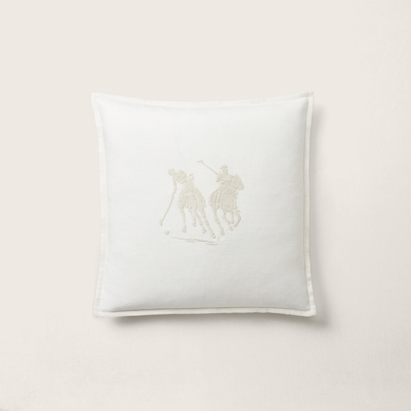 Ralph Lauren Griffith Throw Pillow In White