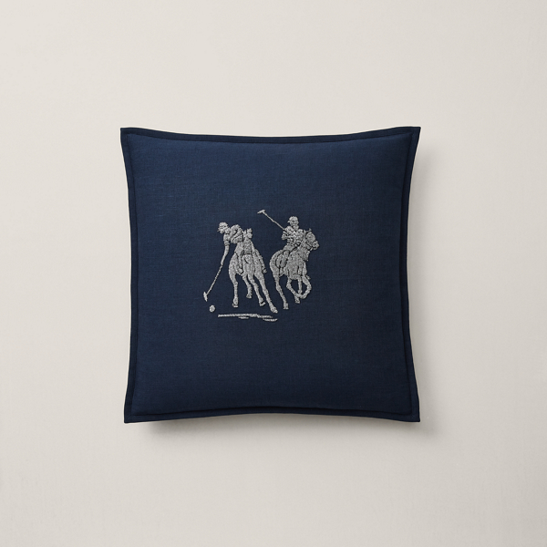 Ralph Lauren Griffith Throw Pillow In Blue