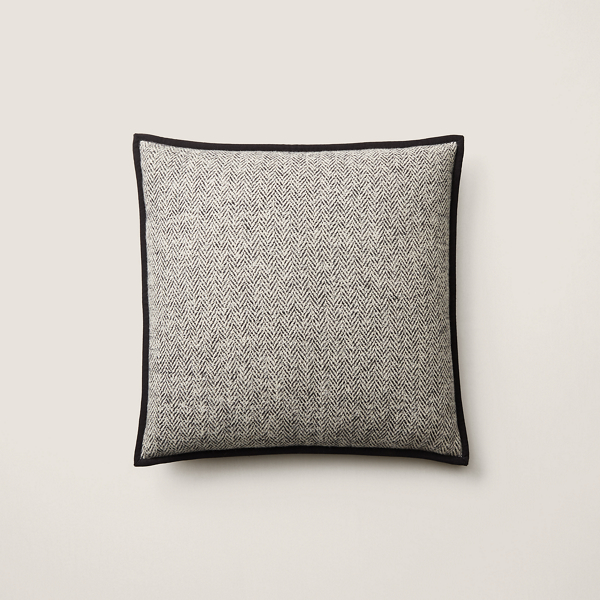 Ralph Lauren Hanley Throw Pillow In Gray