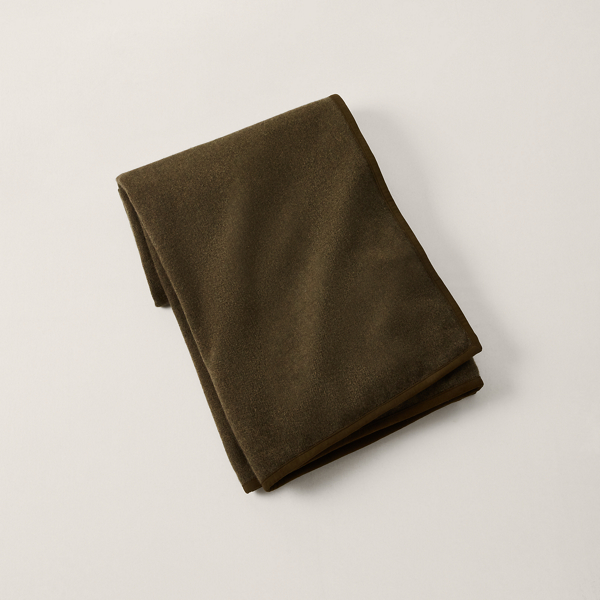 Ralph Lauren Barletta Throw Blanket In Green