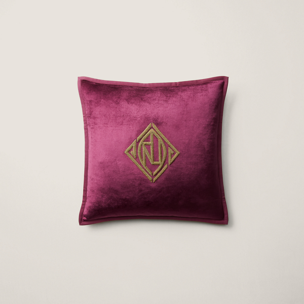Polo Ralph Lauren Holdenby Throw Pillow In Magenta