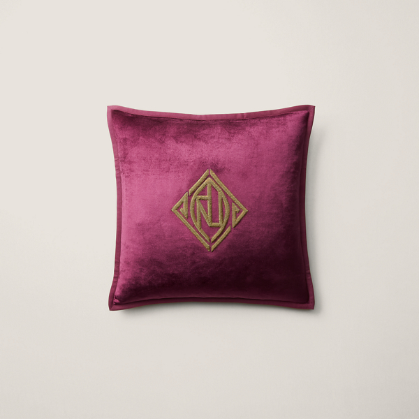 Ralph Lauren Holdenby Throw Pillow In Magenta