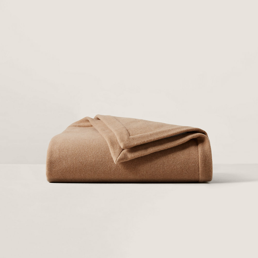 Ralph Lauren Ellerston Bed Blanket In Camel