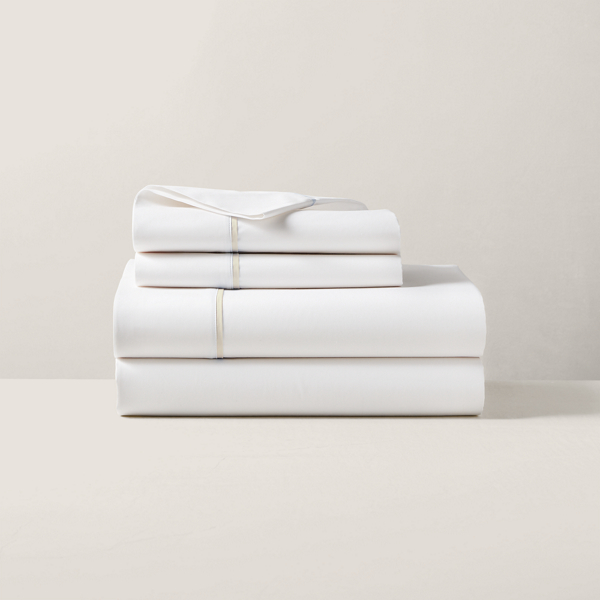 Polo Ralph Lauren Organic Cotton Percale Palmer Sheeting In Sand Dune