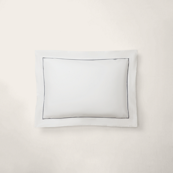 Polo Ralph Lauren Organic Cotton Percale Palmer Sham In Loft Gray