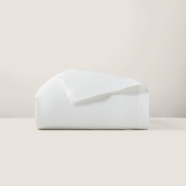 Polo Ralph Lauren Organic Cotton Percale Palmer Duvet In Alabaster