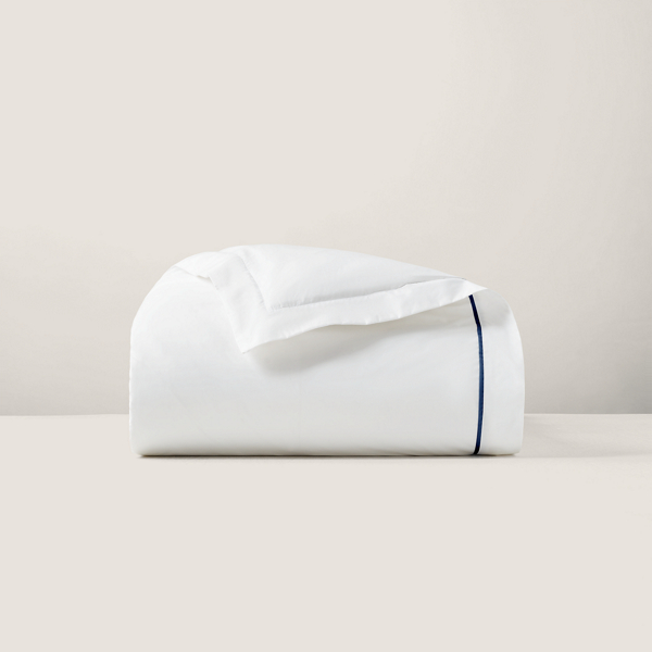 Polo Ralph Lauren Organic Cotton Percale Palmer Duvet In Polo Navy