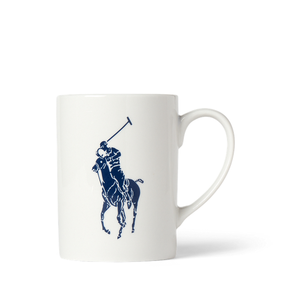 Shop Ralph Lauren Pony Mug In Newport Navy