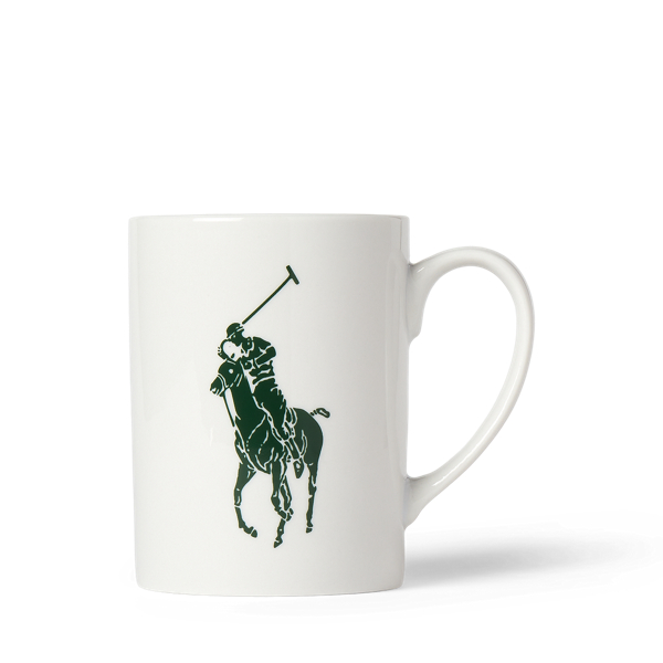 Shop Ralph Lauren Pony Mug In College Green