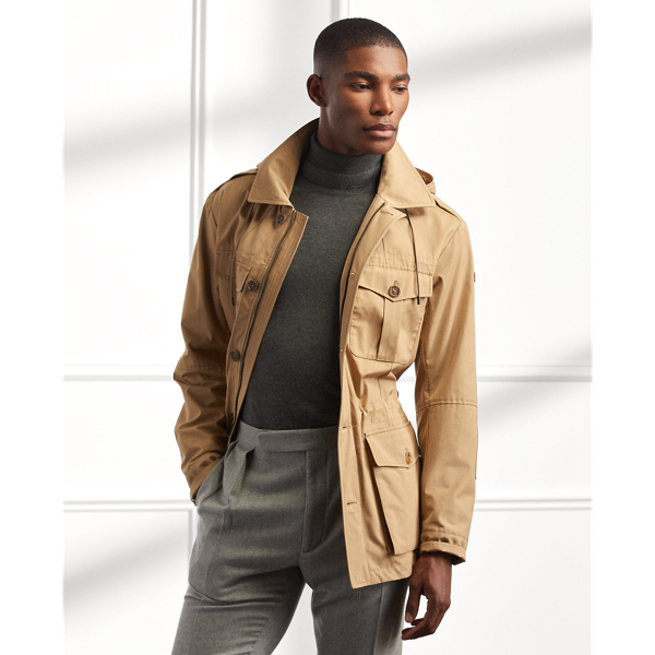 Tan ralph cheap lauren jacket