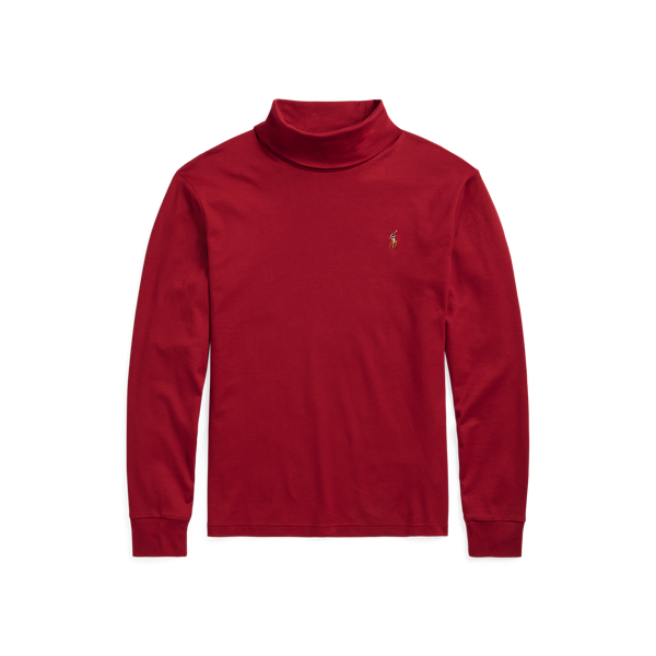 This wear-with-anything roll neck is made from the same smooth interlock fabric that's used in our Soft Cotton Polo shirts.