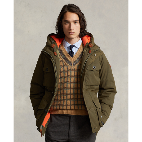 Down field outlet jacket ralph lauren