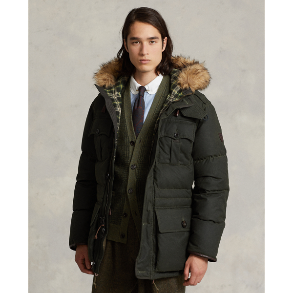 Trompe l'Oeil Shearling Detail Padded Parka - Ready-to-Wear 1A5VD3