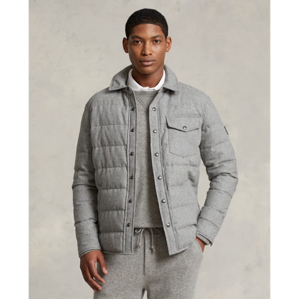 Grey ralph lauren store coat