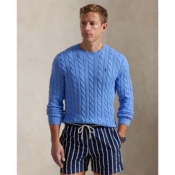 Pull en coton torsadé - Polo Ralph Lauren - Modalova