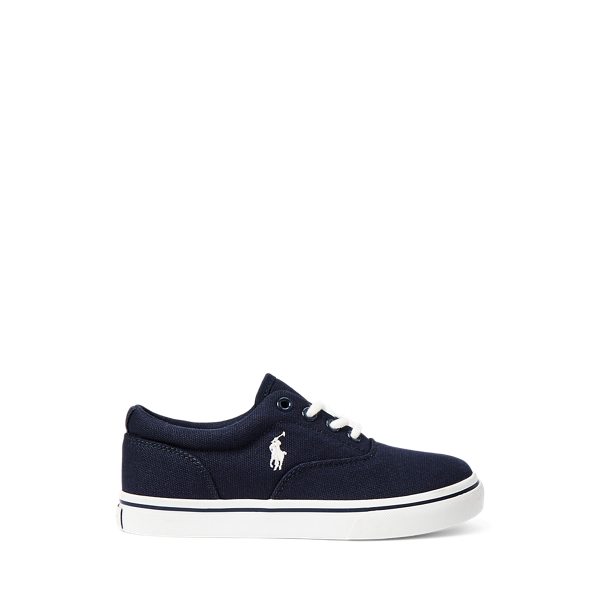 Polo Ralph Lauren Keaton Canvas Sneaker In Navy