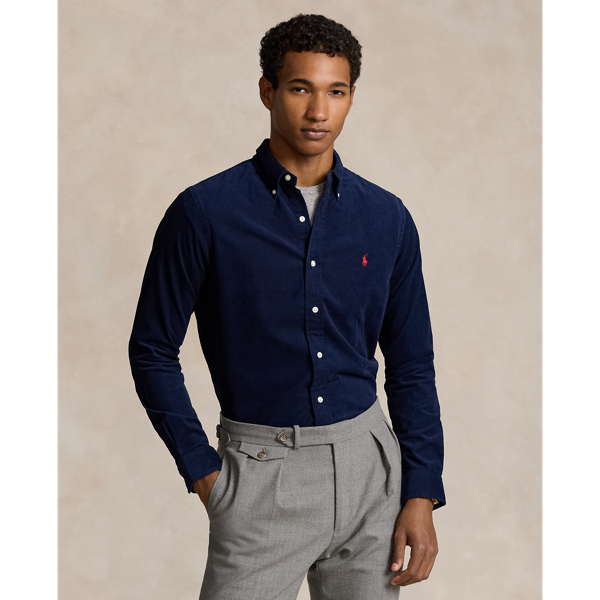 Ralph lauren classic fit corduroy sales shirt