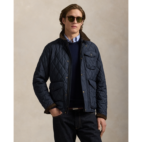 Ralph Lauren The Beaton Water-repellent Jacket In College Navy