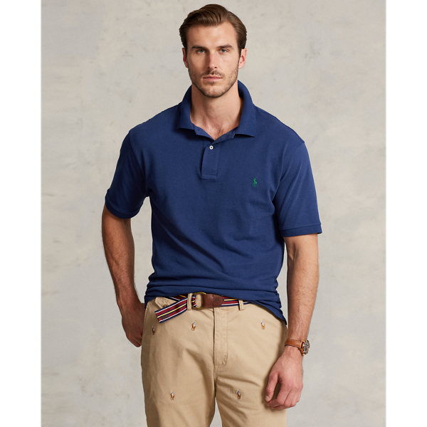 Polo Ralph Lauren The Iconic Mesh Polo Shirt In Harrison Blue