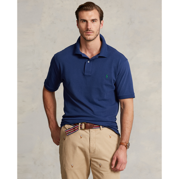 Polo Ralph Lauren The Iconic Mesh Polo Shirt In Harrison Blue