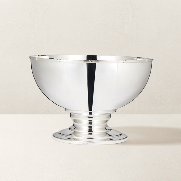Polo Ralph Lauren Brittingham Centrepiece Bowl In Silver | ModeSens
