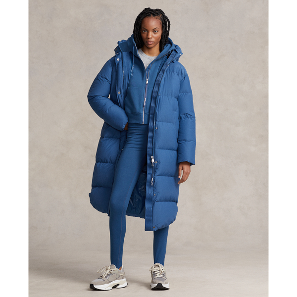 POLO RALPH LAUREN WATER-RESISTANT DOWN HOODED COAT