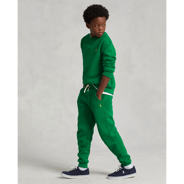 Polo Ralph Lauren Kids' Fleece Jogger Pant In Athletic Green