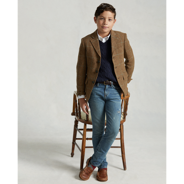 Polo Ralph Lauren Sullivan Slim Distressed Jean In Rosaforte Wash