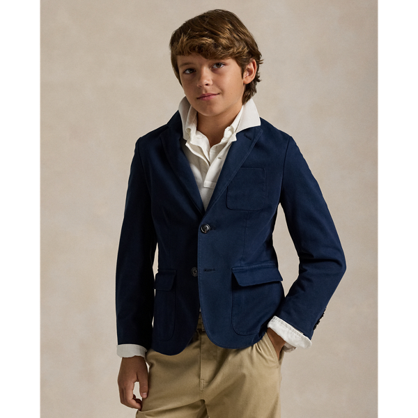 Polo Ralph Lauren Stretch Chino Suit Jacket In Bright Navy