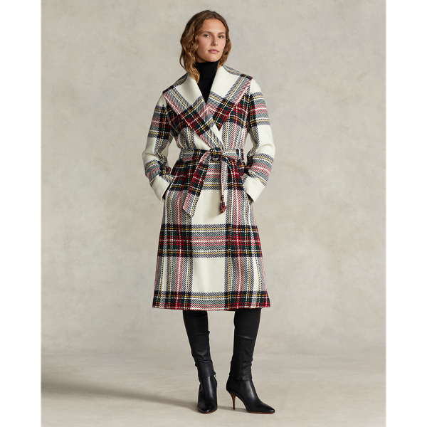 Polo Ralph Lauren – plaid wool-blend coat – women – Ofive Egypt