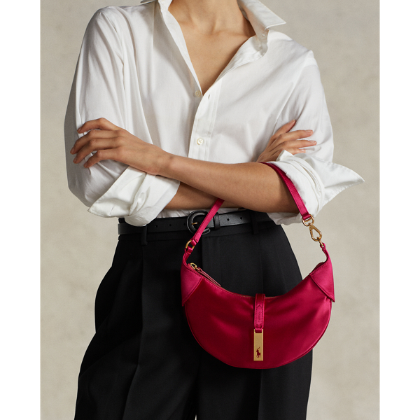 Polo Ralph Lauren Women's Polo ID Mini Leather Shoulder Bag