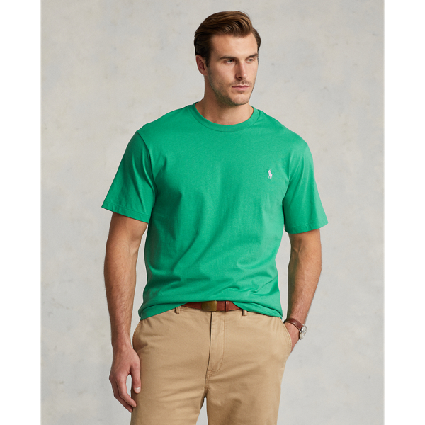 Polo Ralph Lauren Jersey Crewneck T-shirt In Raft Green