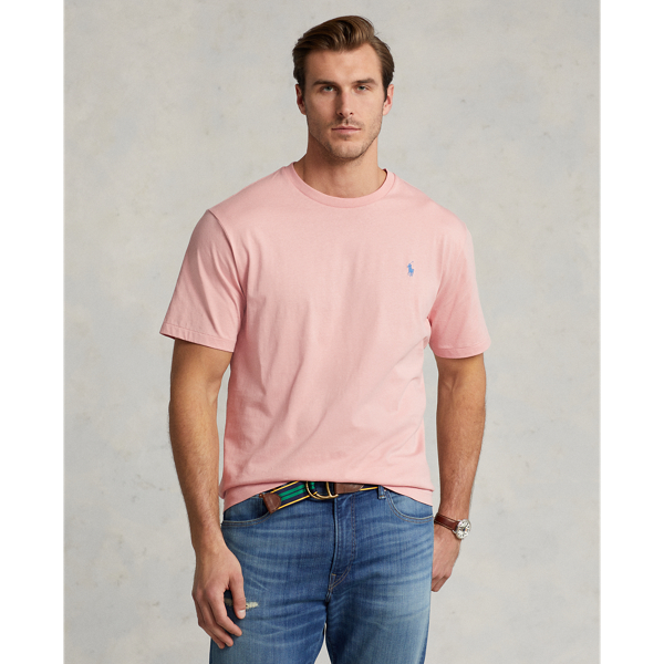 Polo Ralph Lauren Jersey Crewneck T-shirt In Adirondack Rose