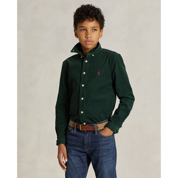 Polo hotsell corduroy shirt