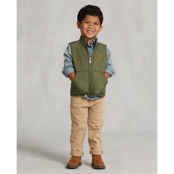 Polo Ralph Lauren Kids' Sullivan Slim Stretch Jean In Cohen Vintage Khaki
