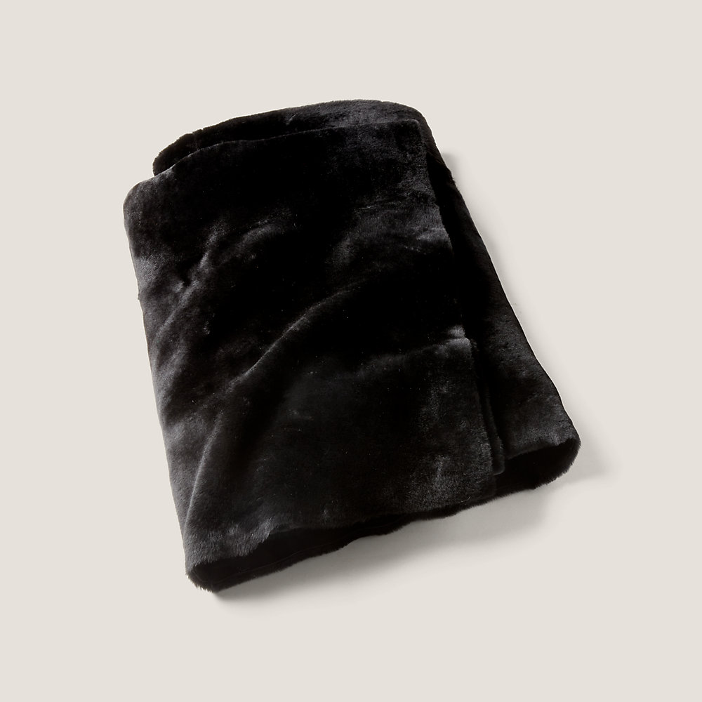 Ralph Lauren Arden Throw Blanket In Black