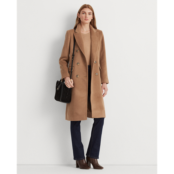 Lauren Ralph Lauren Double-breasted Wool-blend Reefer Coat In New ...