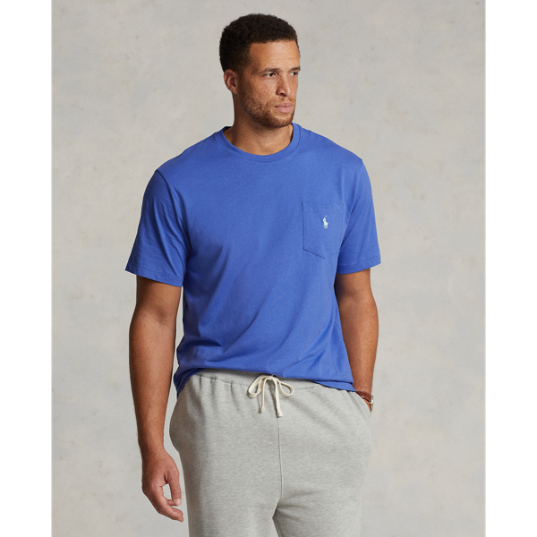 Polo Ralph Lauren Jersey Pocket T-shirt In Maidstone Blue