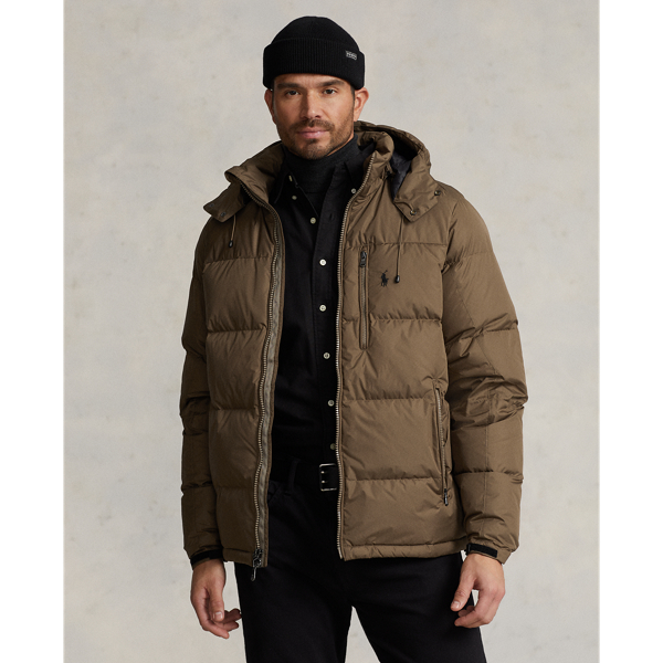 Polo Ralph Lauren Down Puffer Jacket In Brown | ModeSens