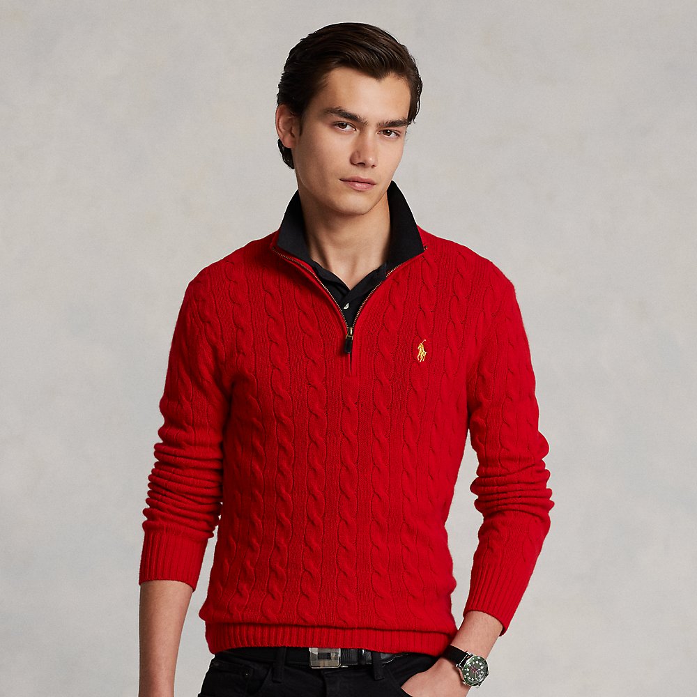 Ralph Lauren Lunar New Year Wool-cashmere Sweater In Rl 2000 Red