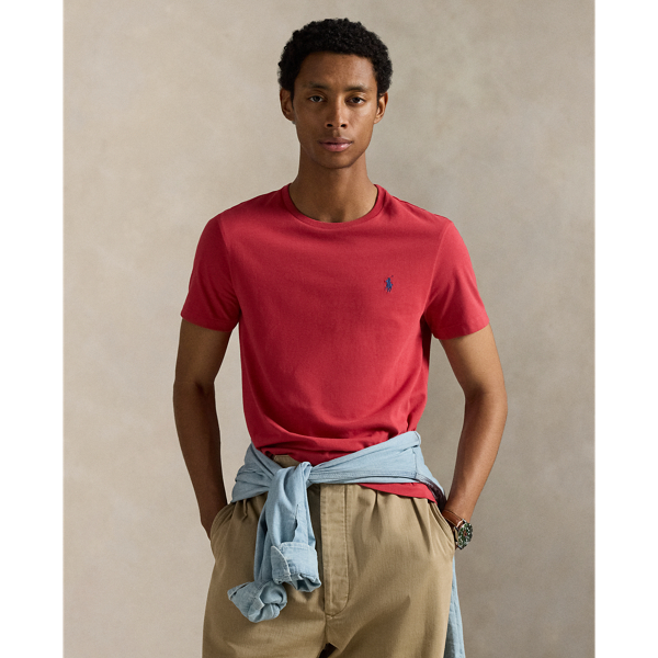 Washed for a perfectly broken-in look and feel, this cotton T-Shirt is a Polo essential you'll reach for again and again.