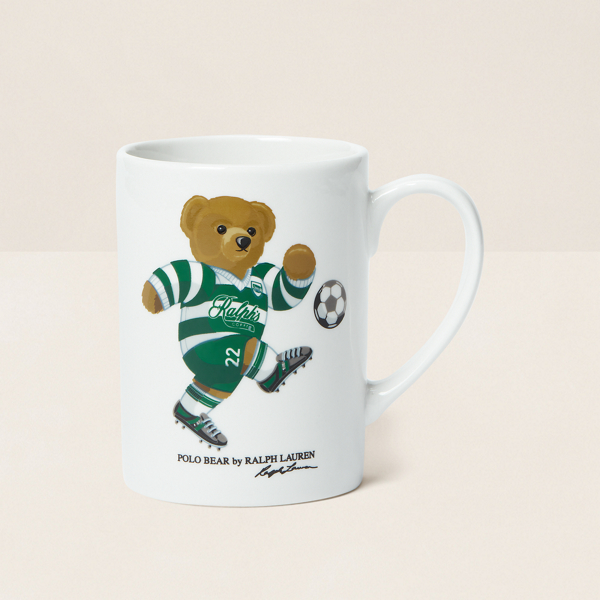 Ralph Lauren's Coffee Football Polo Bear Mug