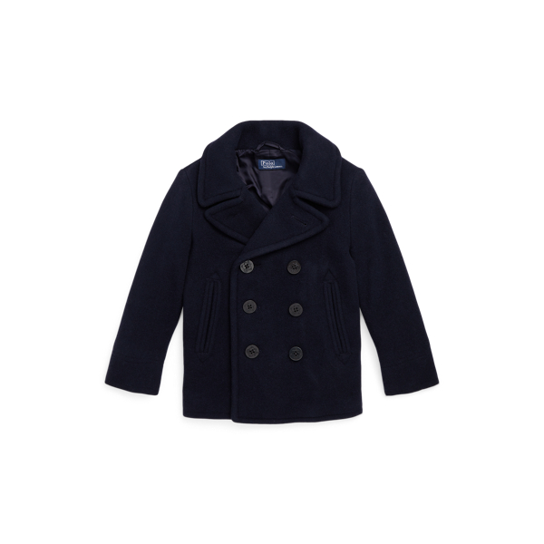 Polo Ralph Lauren Wool-blend Peacoat In Rl Navy